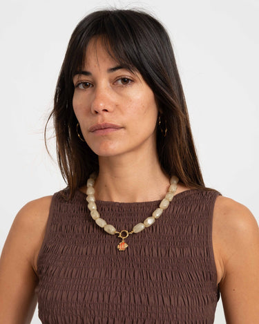 TILTIL Necklace Bead Fish Offwhite - Things I Like Things I Love