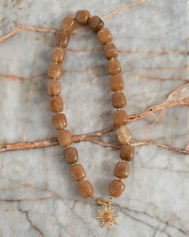 TILTIL Necklace Bead Sunny Brown - Things I Like Things I Love
