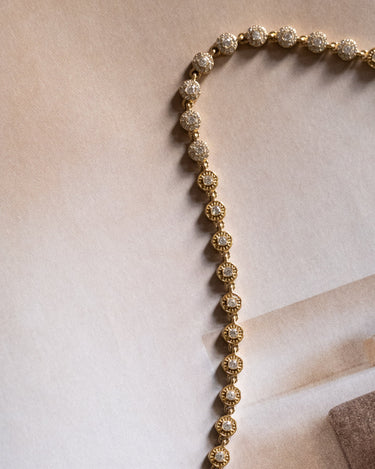 TILTIL Necklace Choker Strass Gold - Things I Like Things I Love