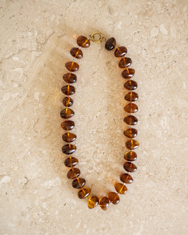 TILTIL Necklace Chunky Brown Bruin - Things I Like Things I Love
