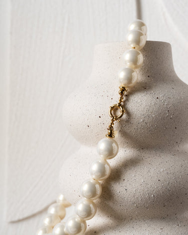 TILTIL Necklace Chunky Pearl Offwhite - Things I Like Things I Love