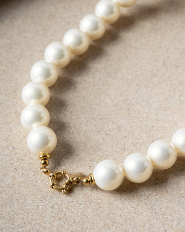 TILTIL Necklace Chunky Pearl Offwhite - Things I Like Things I Love