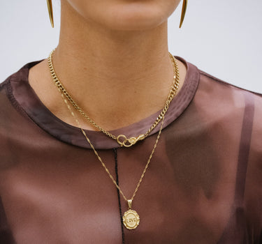 TILTIL Necklace Circle of Trust Gold - Things I Like Things I Love