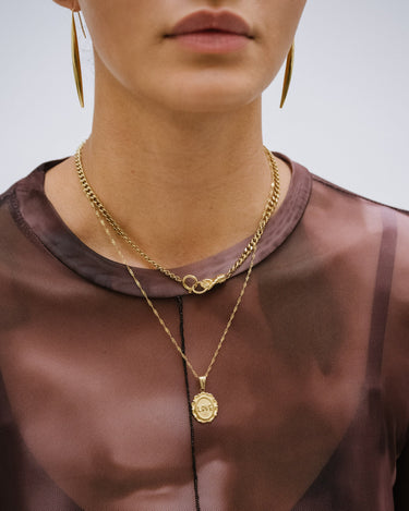 TILTIL Necklace Circle of Trust Gold - Things I Like Things I Love