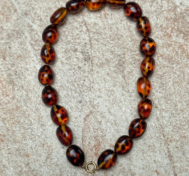 TILTIL Necklace Leo Glow Gold Brown - Things I Like Things I Love