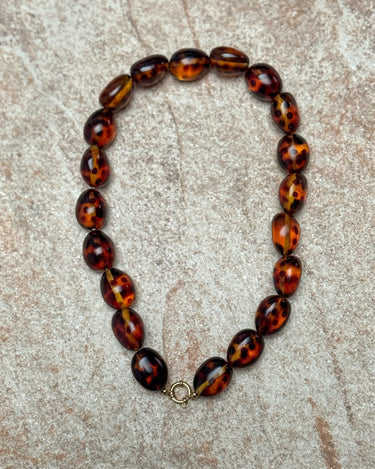 TILTIL Necklace Leo Glow Gold Brown - Things I Like Things I Love