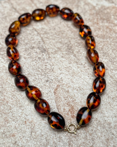 TILTIL Necklace Leo Glow Gold Brown - Things I Like Things I Love