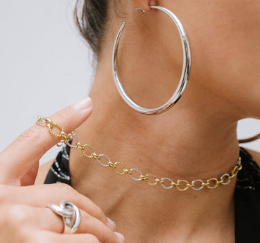 TILTIL Necklace Mixy Chain Gold & Silver - Things I Like Things I Love