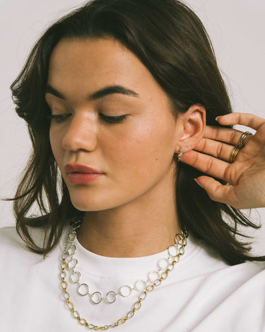 TILTIL Necklace Mixy Chain Gold & Silver - Things I Like Things I Love