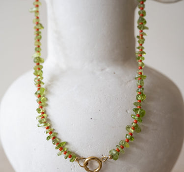 TILTIL Necklace Roxy Green Gold - Things I Like Things I Love