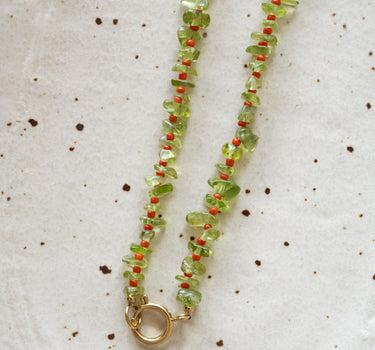 TILTIL Necklace Roxy Green Gold - Things I Like Things I Love