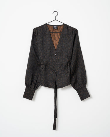 TILTIL Nova Blouse Floral Black - Things I Like Things I Love