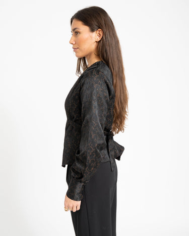 TILTIL Nova Blouse Floral Black - Things I Like Things I Love