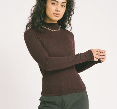 TILTIL Nura Longsleeve Bordeaux - Things I Like Things I Love