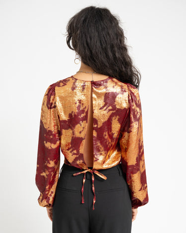 TILTIL Oi - Vi Blouse Burgundy - Things I Like Things I Love