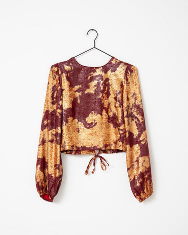 TILTIL Oi - Vi Blouse Burgundy - Things I Like Things I Love