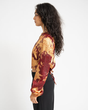 TILTIL Oi - Vi Blouse Burgundy - Things I Like Things I Love