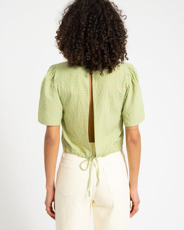 TILTIL Oi - Vi Shortsleeve Blouse Green - Things I Like Things I Love