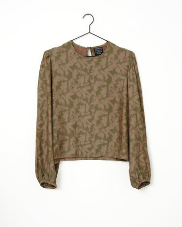 TILTIL Oila Longsleeve Blouse Groen - Things I Like Things I Love