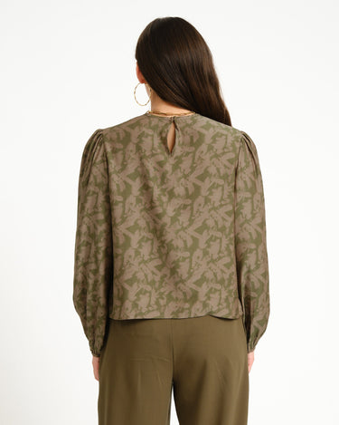 TILTIL Oila Longsleeve Blouse Groen - Things I Like Things I Love