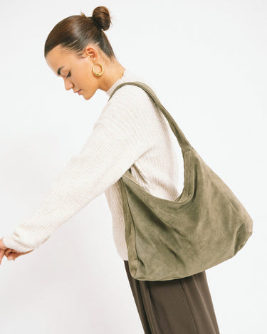 TILTIL Olivia Bag Army Suede Green - Things I Like Things I Love