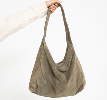 TILTIL Olivia Bag Army Suede Green - Things I Like Things I Love