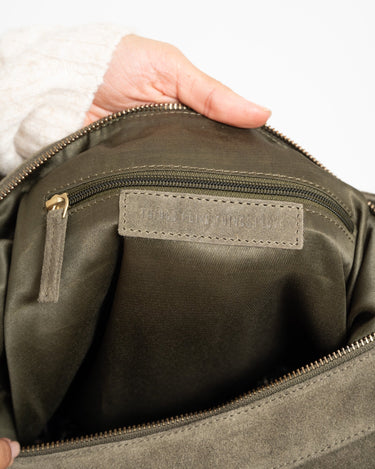 TILTIL Olivia Bag Army Suede Green - Things I Like Things I Love
