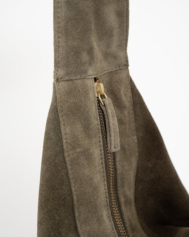 TILTIL Olivia Bag Army Suede Green - Things I Like Things I Love