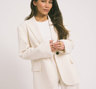 TILTIL Ona Blazer Off White - Things I Like Things I Love