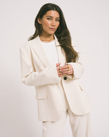 TILTIL Ona Blazer Off White - Things I Like Things I Love