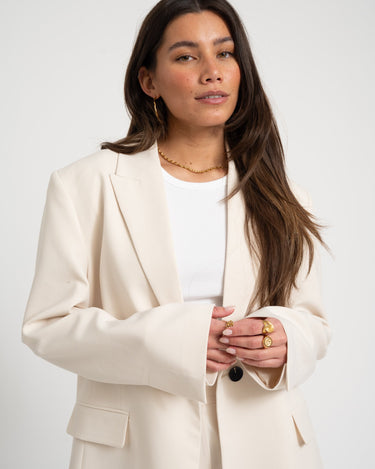 TILTIL Ona Blazer Off White - Things I Like Things I Love