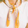 TILTIL Orange Flowers Scarf Orange - Things I Like Things I Love