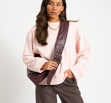 TILTIL Oversized Wendy Sweater Lichtroze - Things I Like Things I Love