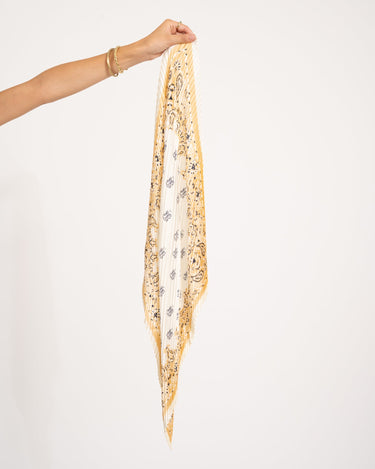 TILTIL Paisley Beige Scarf Sand - Things I Like Things I Love