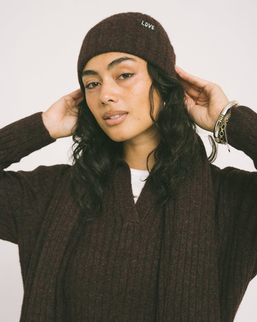 TILTIL Pero Beanie Burgundy - Things I Like Things I Love