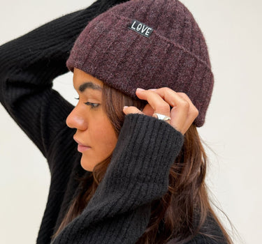 TILTIL Pero Beanie Burgundy - Things I Like Things I Love