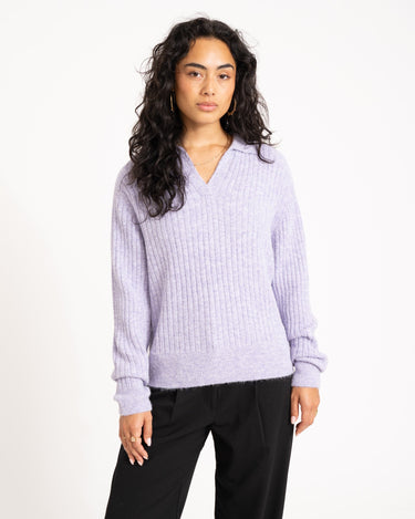 TILTIL Pero Polo Knit Lilac - Things I Like Things I Love