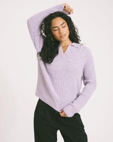 TILTIL Pero Polo Knit Lilac - Things I Like Things I Love