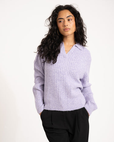TILTIL Pero Polo Knit Lilac - Things I Like Things I Love