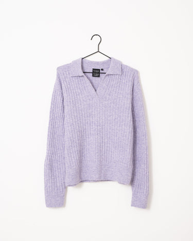 TILTIL Pero Polo Knit Lilac - Things I Like Things I Love