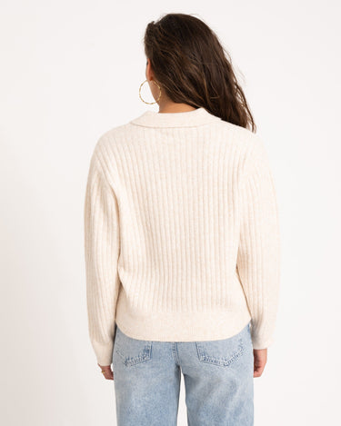 TILTIL Pero Polo Knit Sand - Things I Like Things I Love