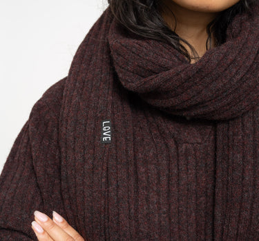 TILTIL Pero Scarf Burgundy - Things I Like Things I Love