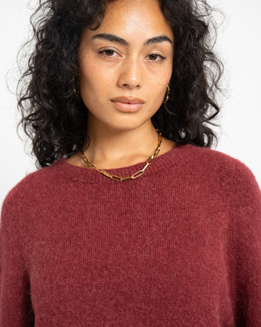 TILTIL Phoebe Shortsleeve Knit Bordeaux - Things I Like Things I Love