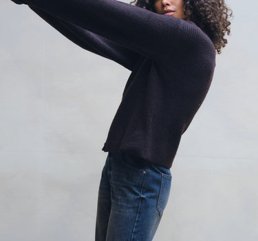 TILTIL Pia Knitted Cardigan Brown - Things I Like Things I Love