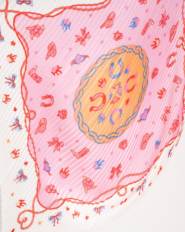 TILTIL Pink Cutesy Scarf Pink - Things I Like Things I Love