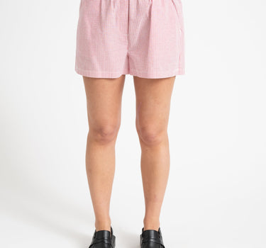 TILTIL Pippa Seersucker Short Red - Things I Like Things I Love