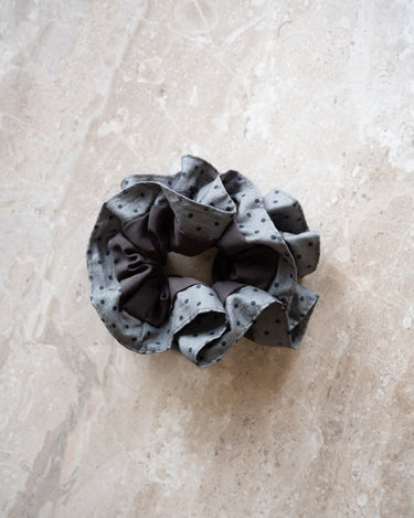 TILTIL Plain Polkadot Scrunchie Bruin - Things I Like Things I Love