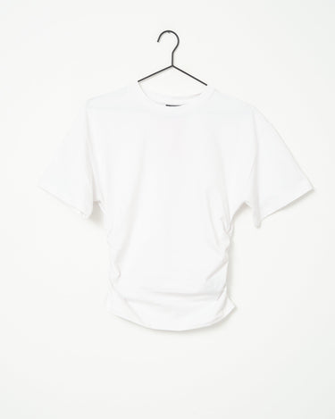 TILTIL Pleated Tammy Tee Wit - Things I Like Things I Love