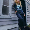 TILTIL Pleated Tara Mesh Longsleeve Blauw - Things I Like Things I Love