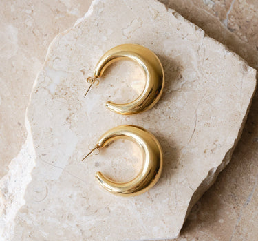 TILTIL Plump Hoop Earrings Goud - Things I Like Things I Love